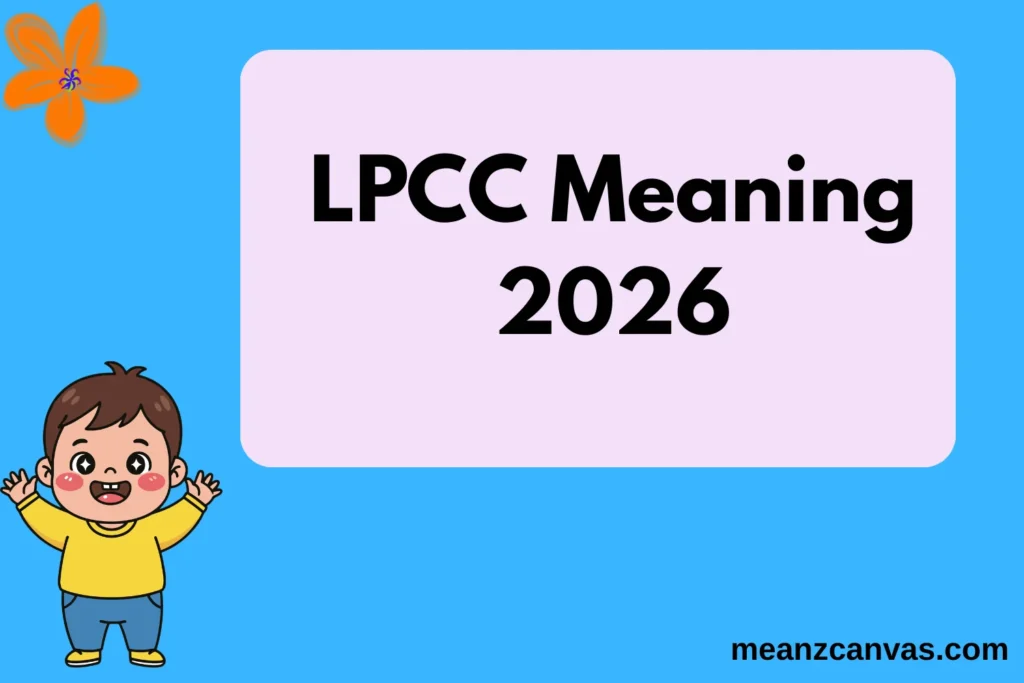 LPCC Meaning