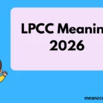 LPCC Meaning