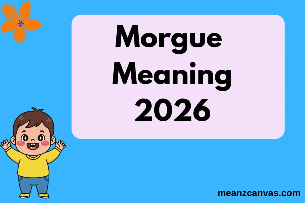 Morgue Meaning