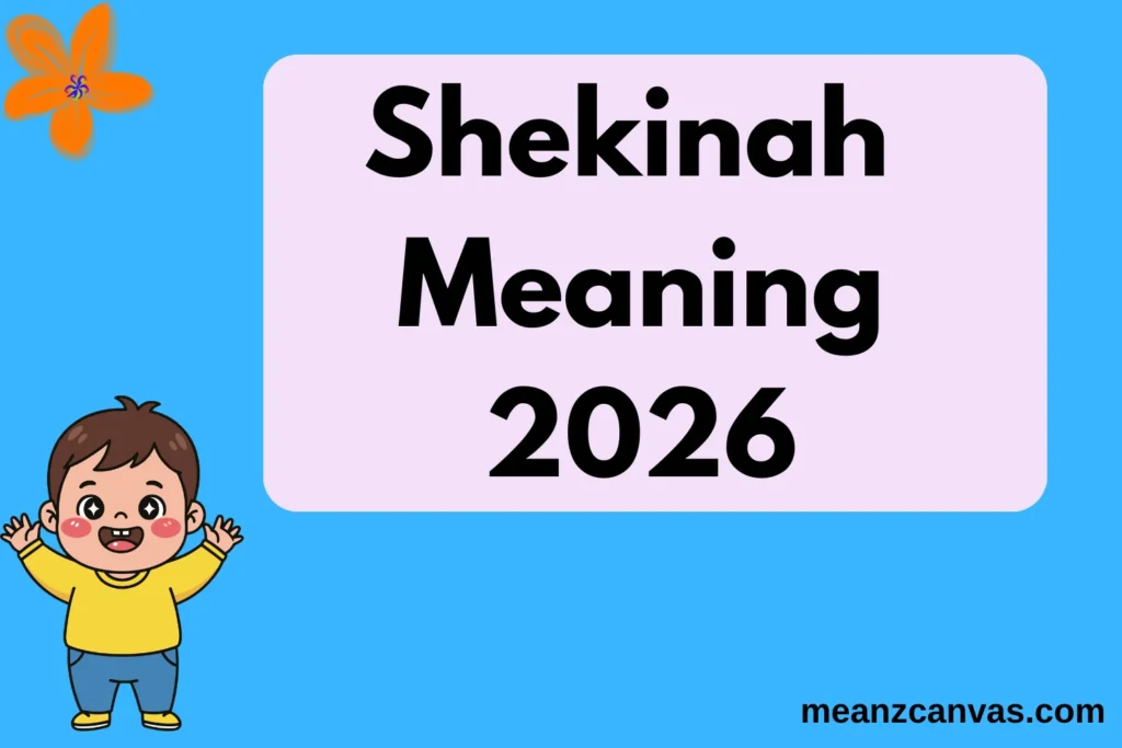 Shekinah Meaning