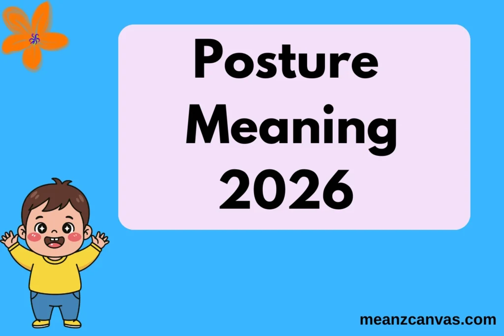 Posture Meaning
