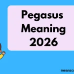 Pegasus Meaning