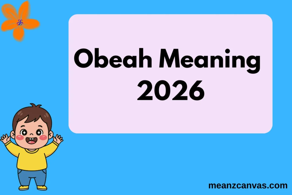 Obeah Meaning