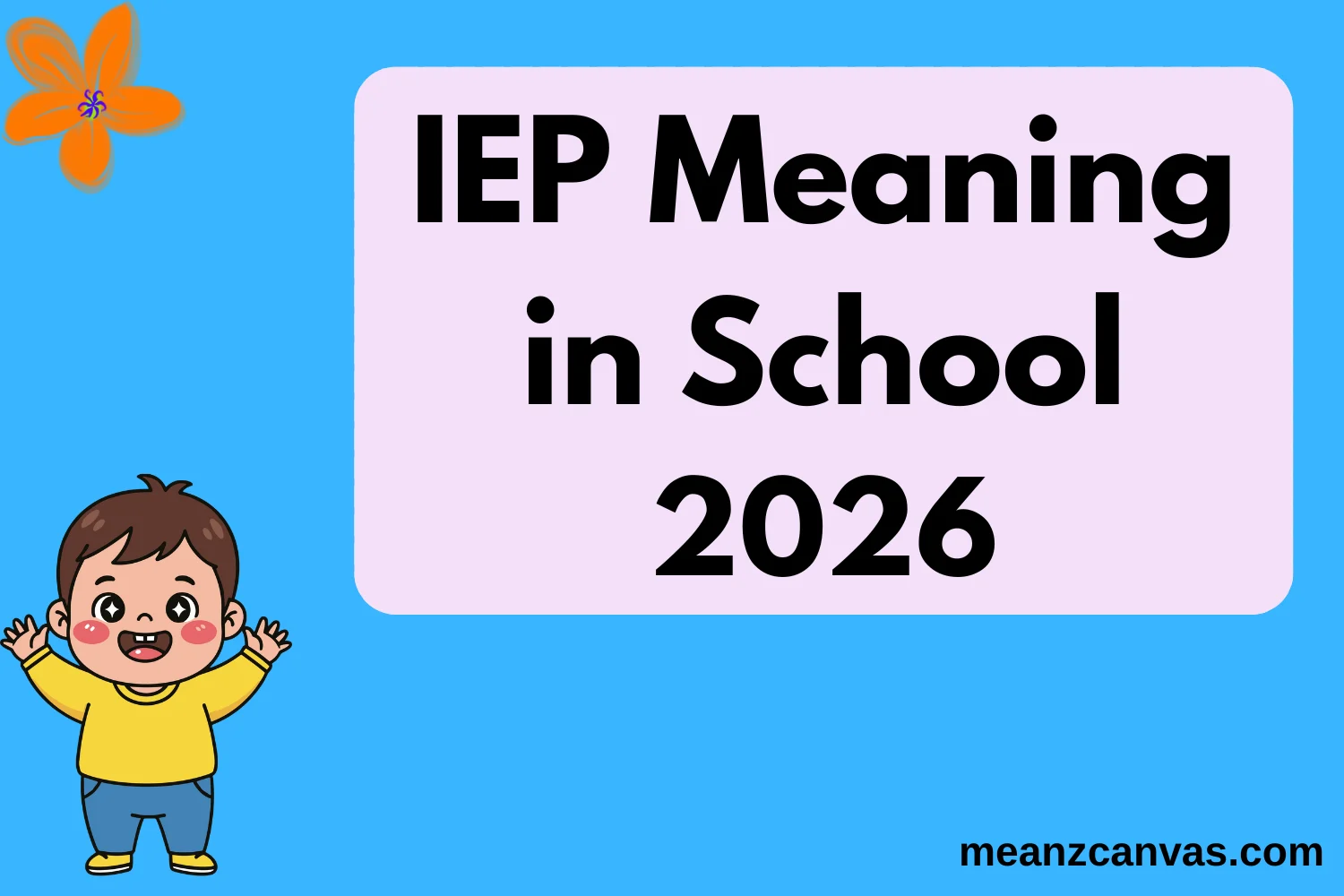 IEP Meaning in School