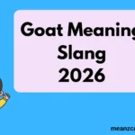 Goat Meaning Slang
