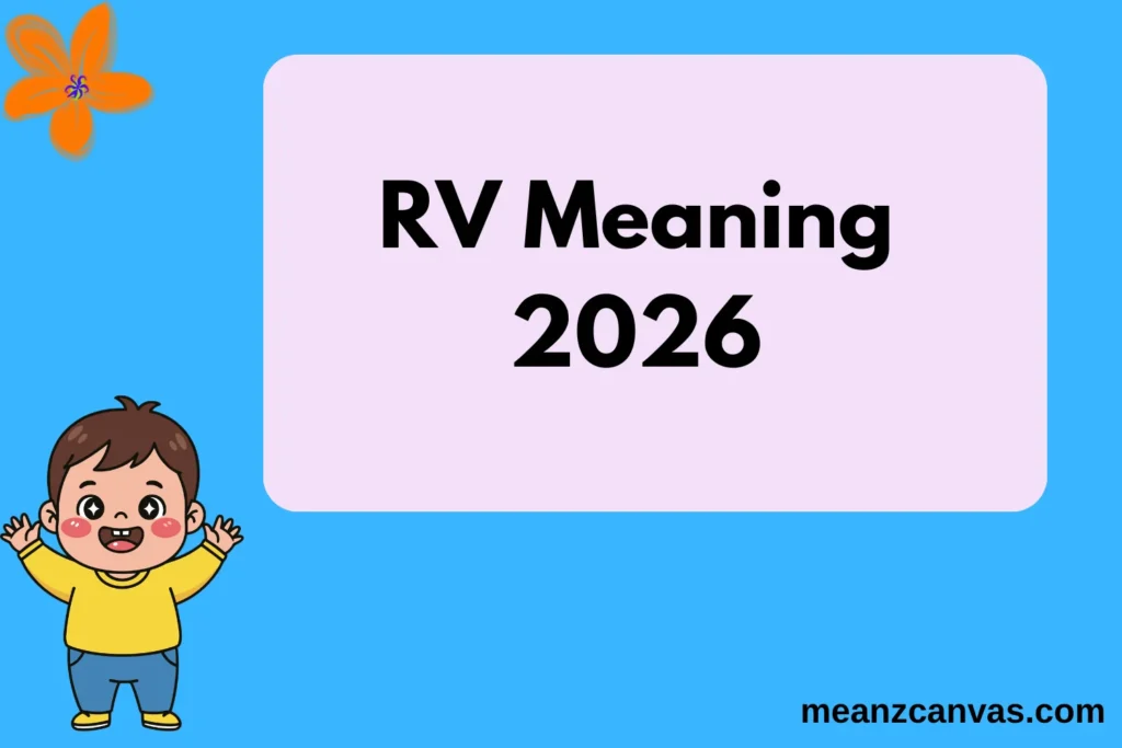 RV Meaning