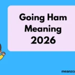 Going Ham Meaning