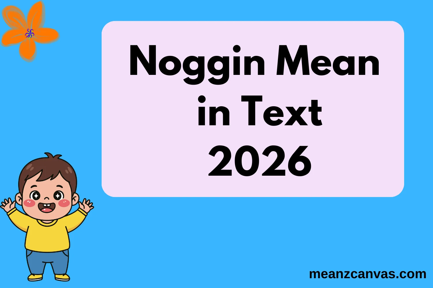 Noggin Mean in Text