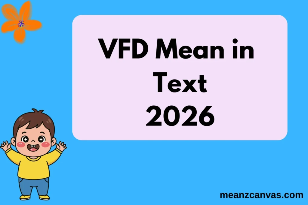VFD Mean in Text