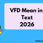 VFD Mean in Text