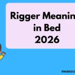Rigger Meaning in Bed