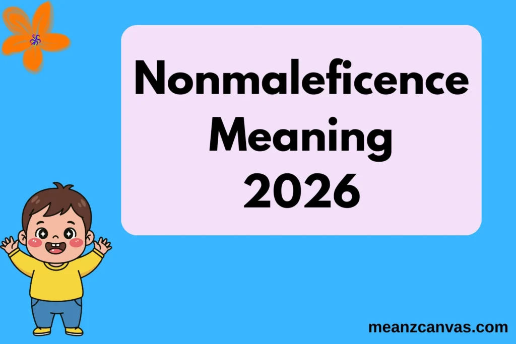 Nonmaleficence Meaning