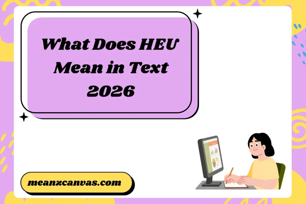 What Does HEU Mean in Text