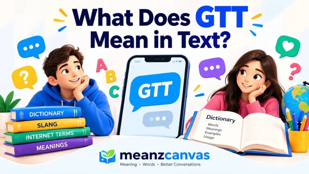 What Does GTT Mean in Text