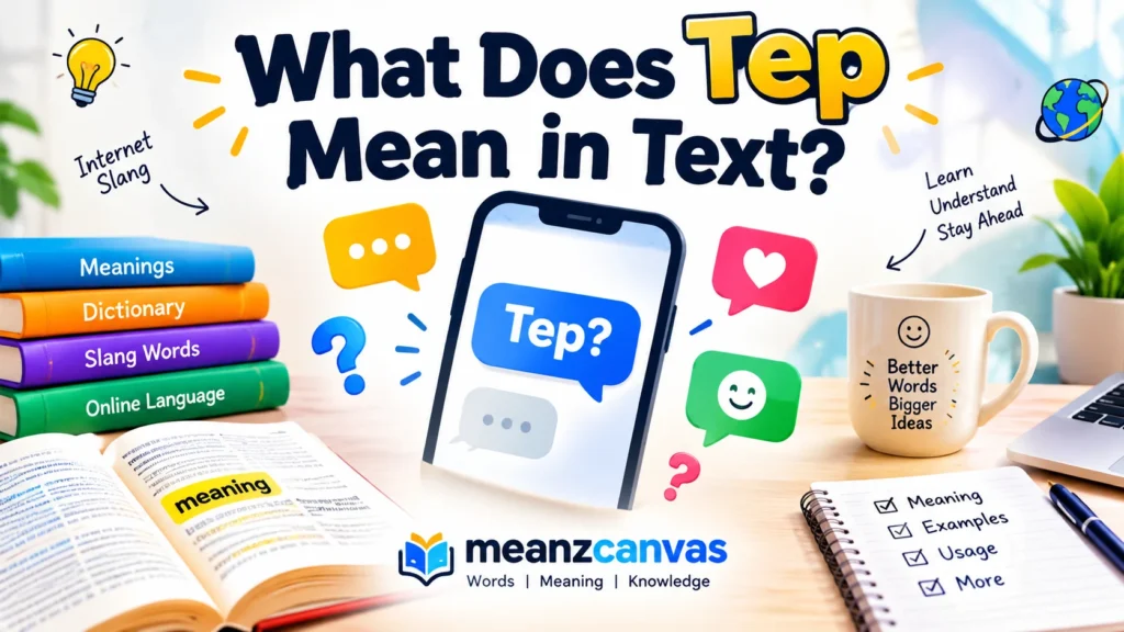 What Does Tep Mean in Text