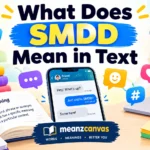 What Does SMDD Mean in Text