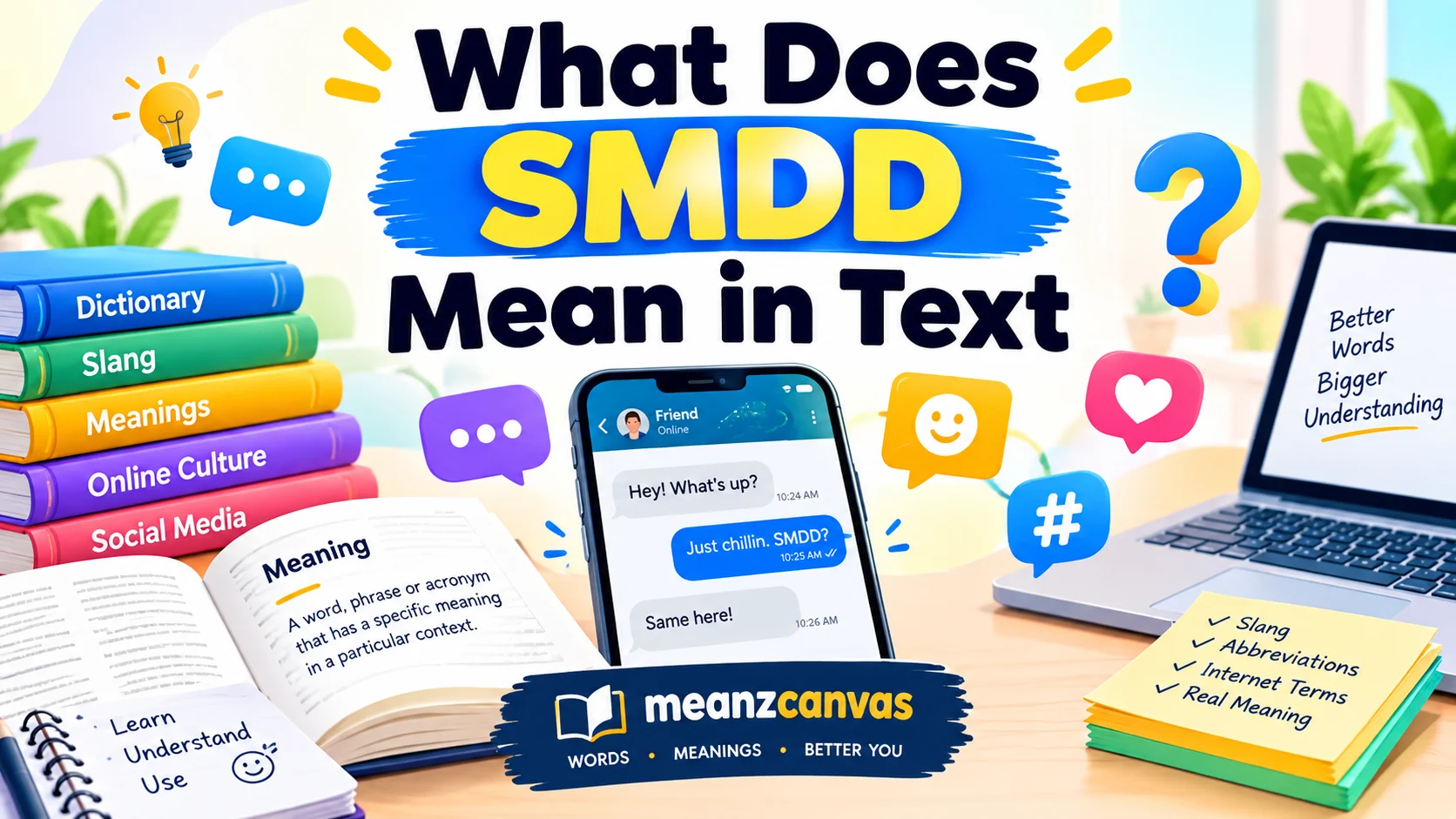 What Does SMDD Mean in Text