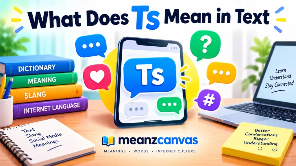 What Does Ts Mean in Text