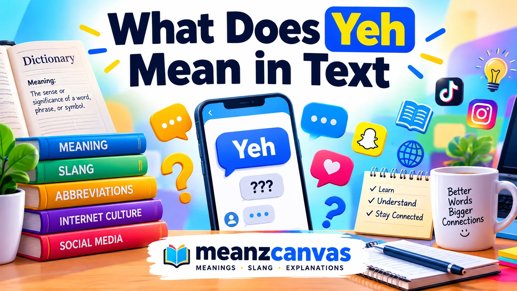 What Does Yeh Mean in Text